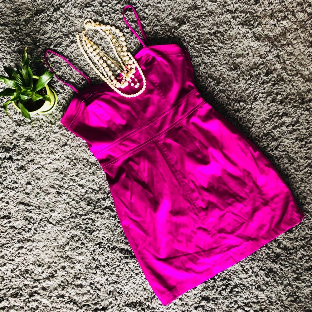 ❌SOLD Sexy, hot pink mini dress